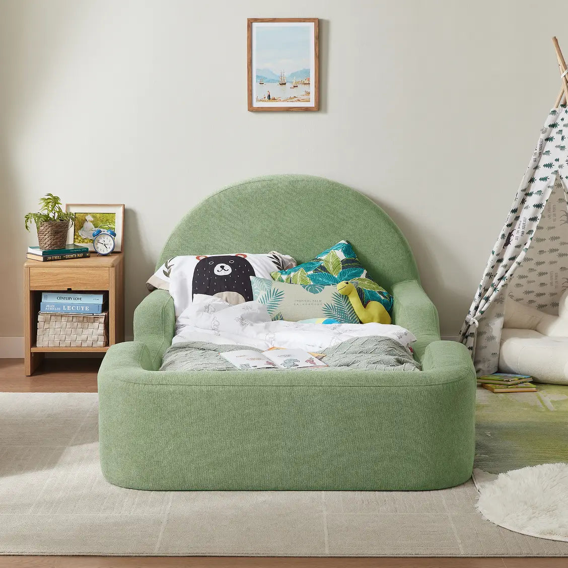 Little Lifely Single Bed - Pistachio