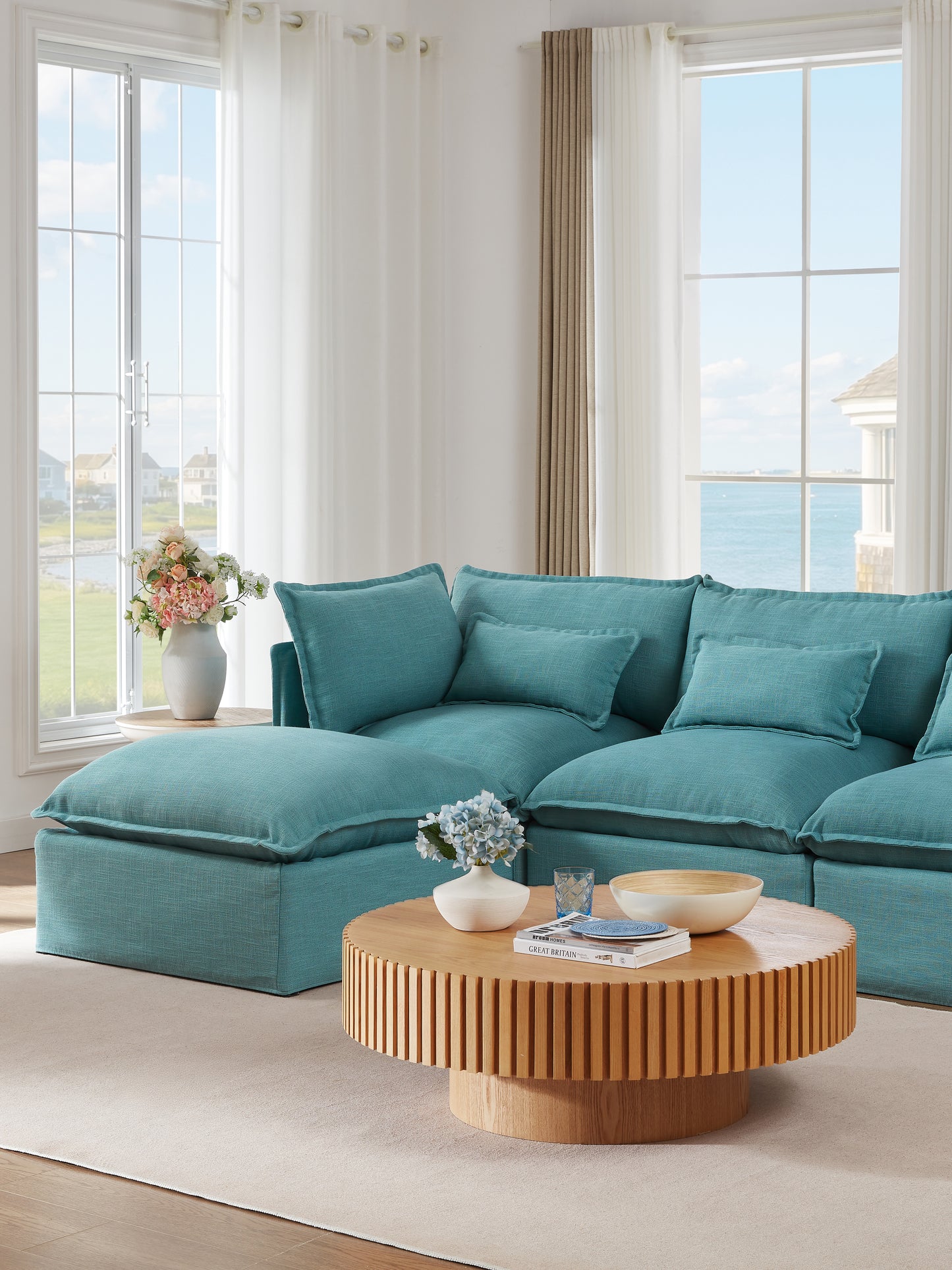 Lifely Modular Washable Ottoman