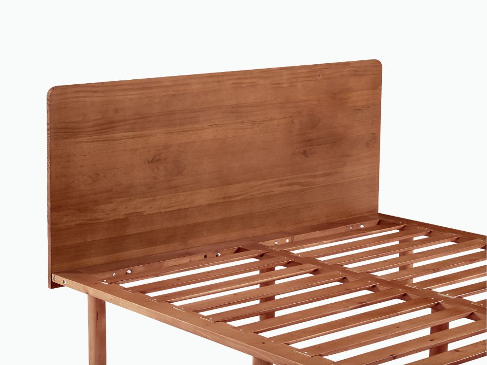 Cali Bed Frame in Walnut