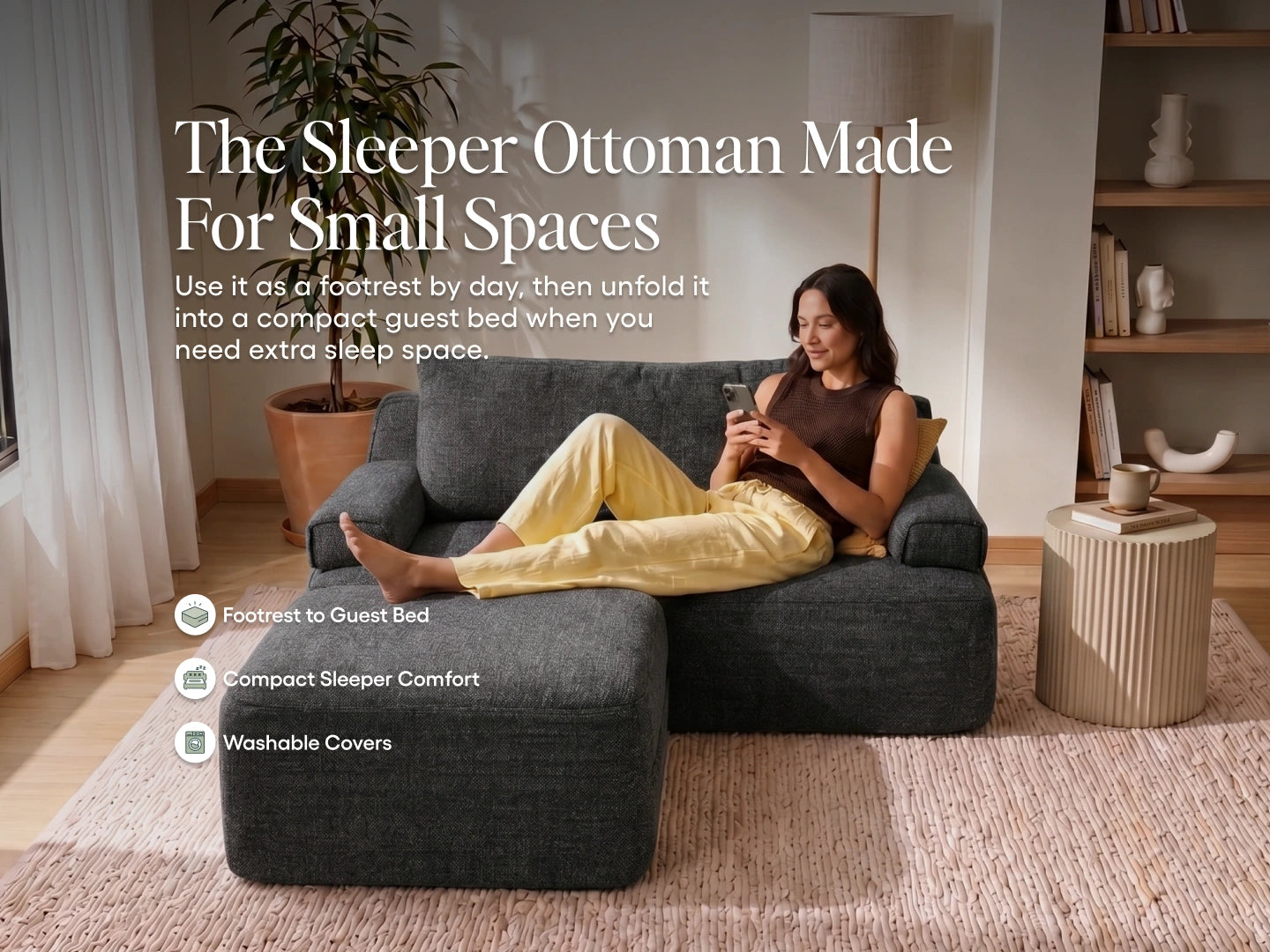 Cushie Ottoman Sofa Bed