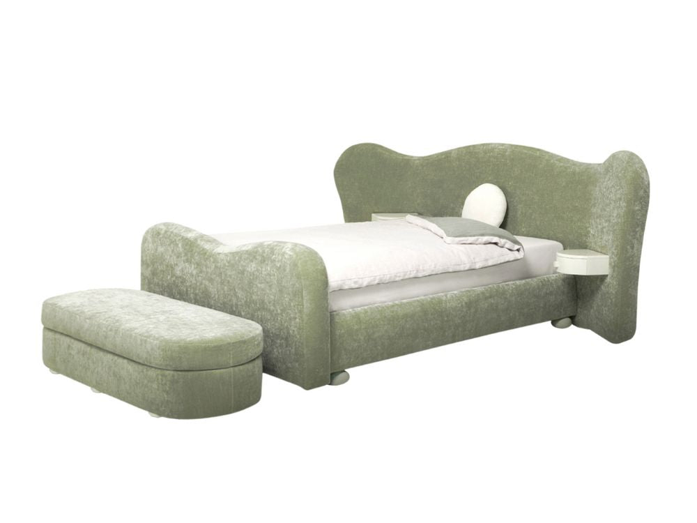 Elowen Velvet Bed Frame