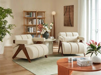 Frank Armchair Beige Bundle of 2