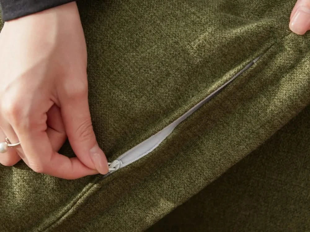 Lifely Modular 5 Seater Corner - Olive Green