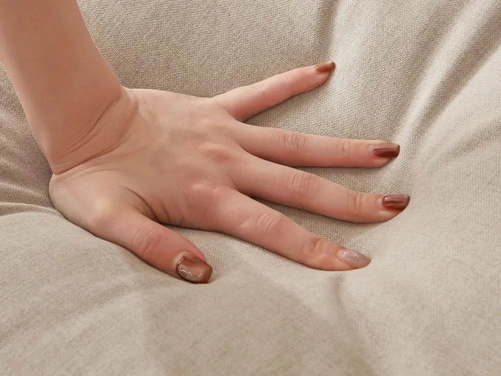 Lifely Modular 4 Seater Sofa Ottoman - Linen Beige