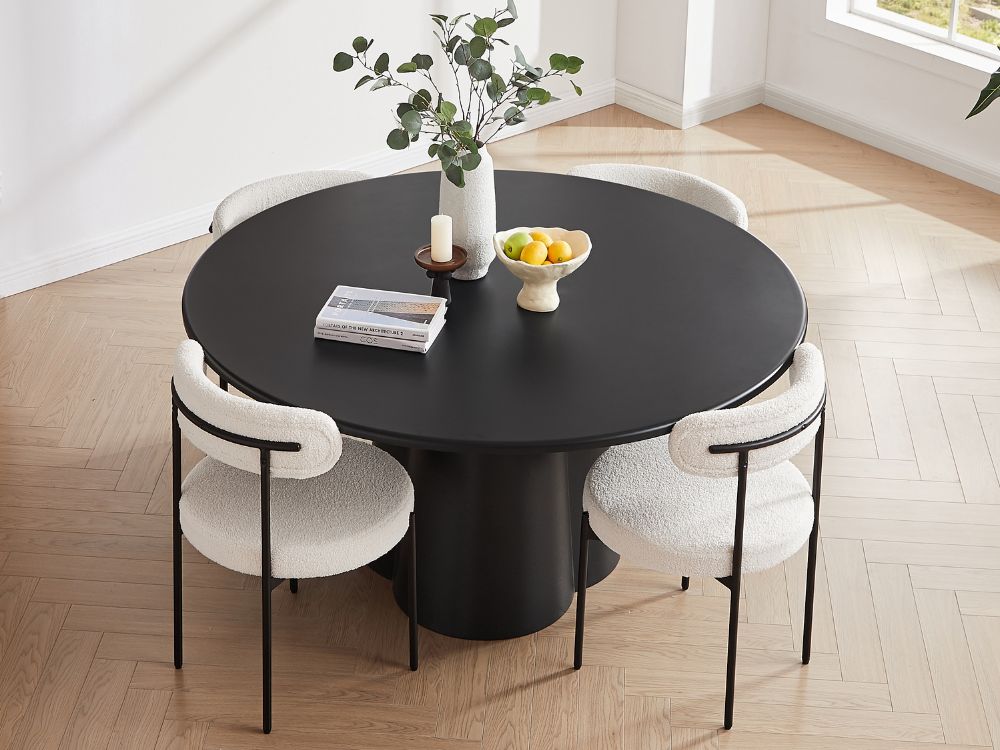Sorrento Dining Table in Black