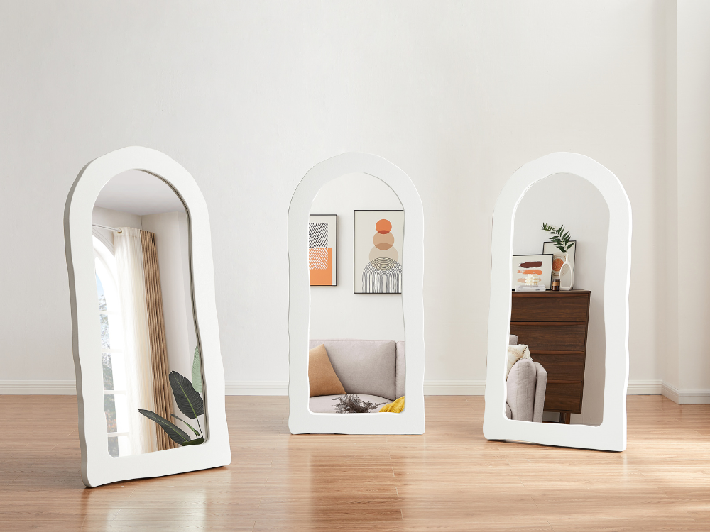 White online arch mirror