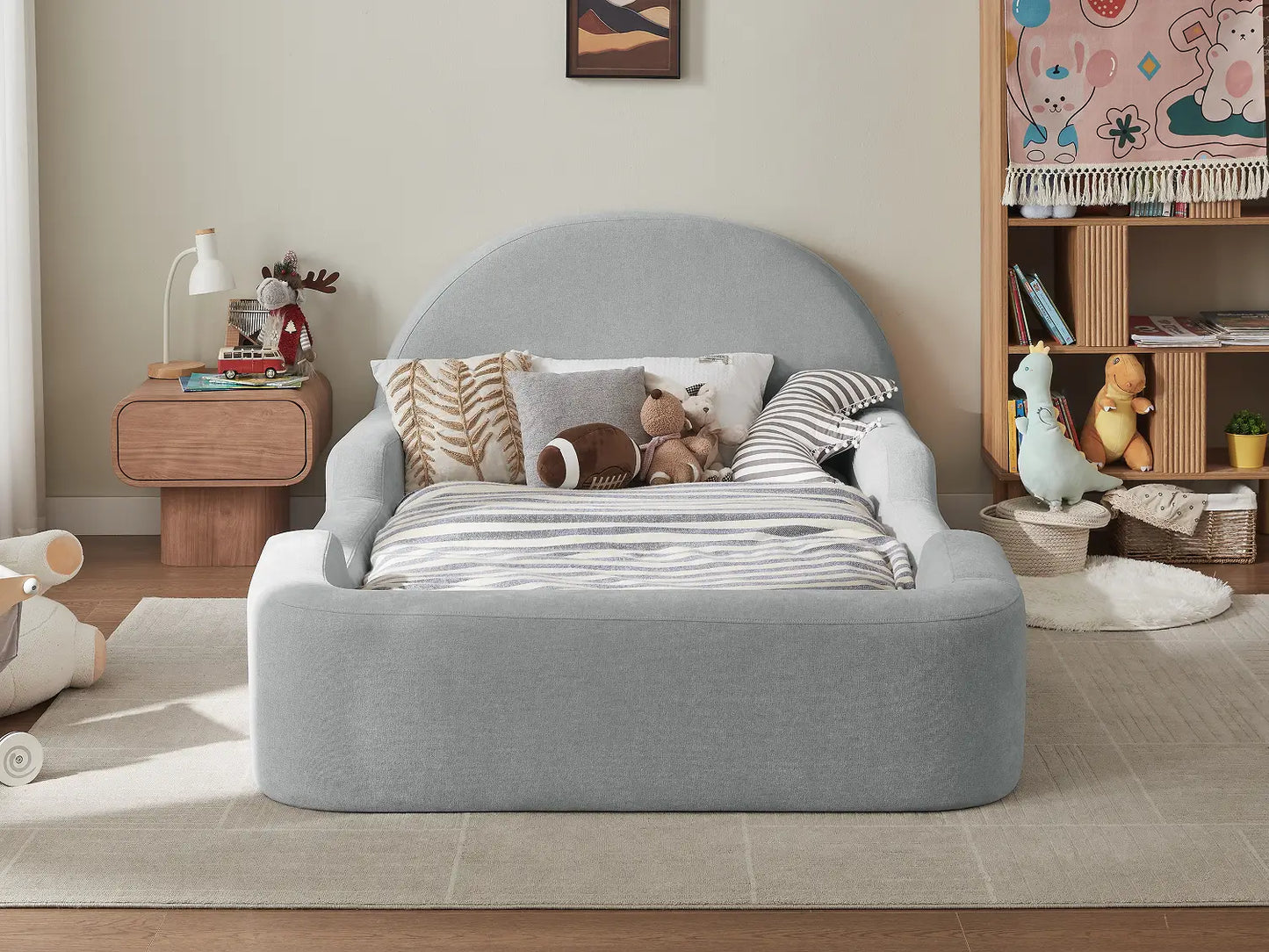 Little Lifely King Single Bed - Dove Grey