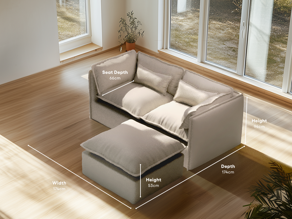 Lifely Modular Washable Sofa