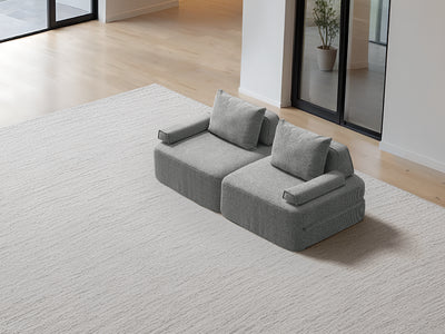 Sleeper Sofa / 2.5-Seater 2.03m King / Ash