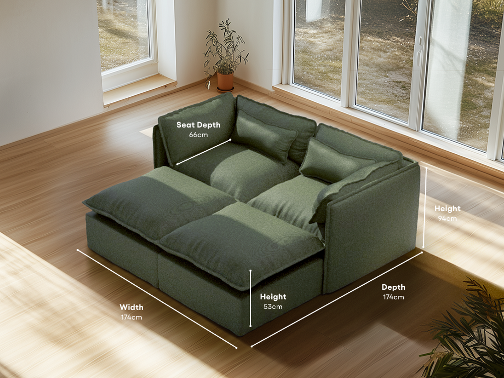 Lifely Modular Washable Sofa