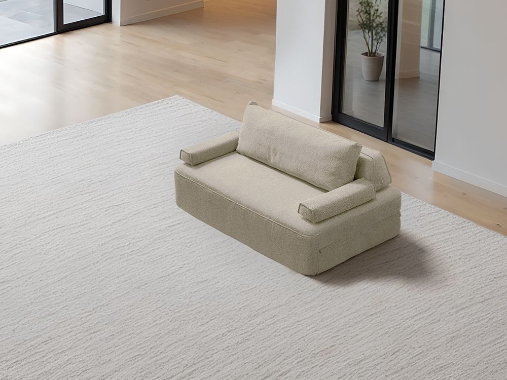 Cushie Modular 2-Seater Queen (1.54m) - Cream