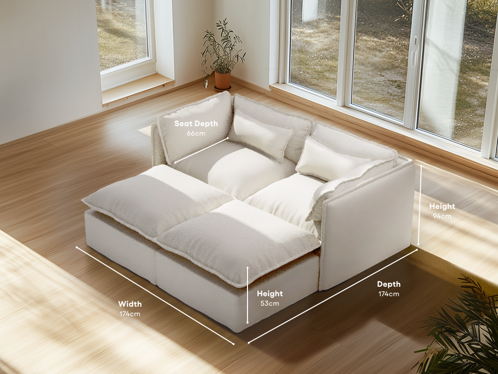 Lifely Modular Washable Sofa