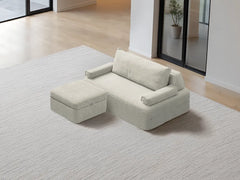 Chaise / 2-Seater Chaise 1.54m / Cream