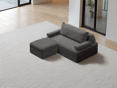 Chaise / 2-Seater Chaise 1.54m / Charcoal