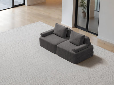 Sleeper Sofa / 2.5-Seater 2.03m King / Charcoal