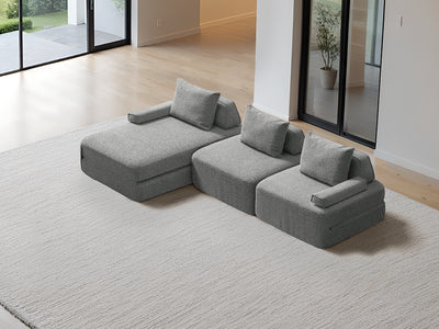 Chaise / 3-Seater Chaise 3m / Ash