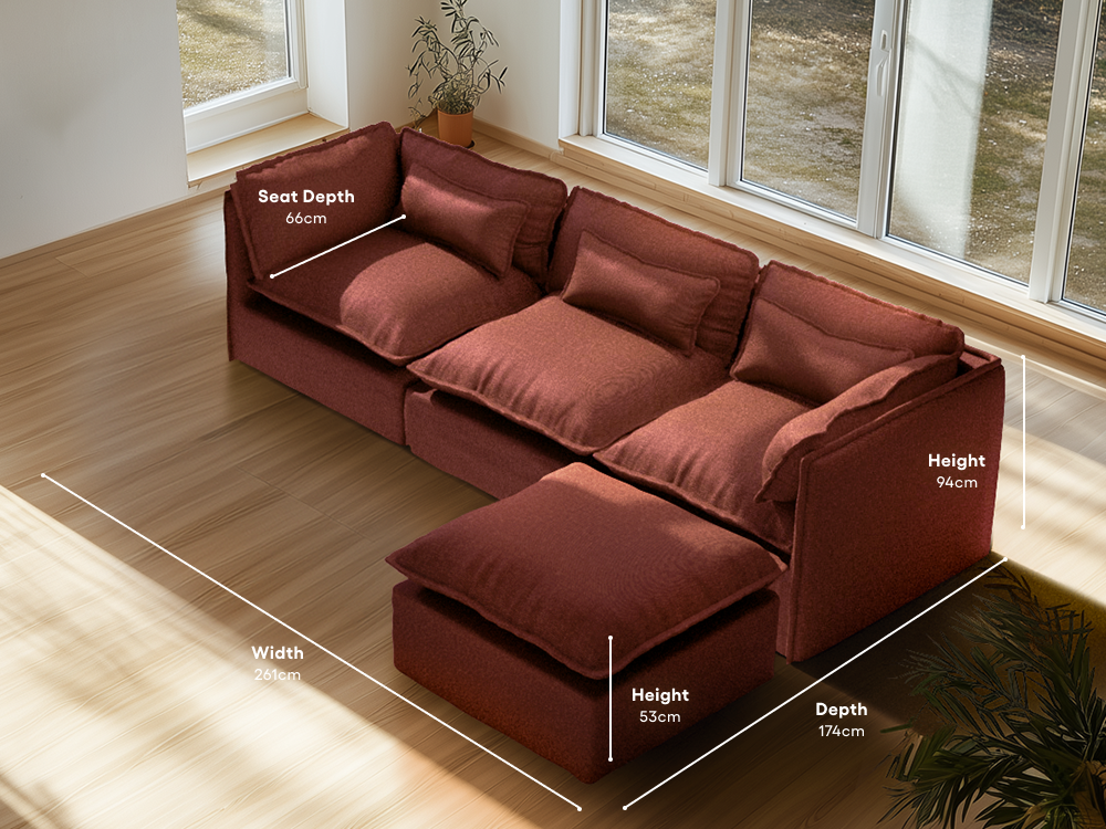 Lifely Modular Washable Sofa