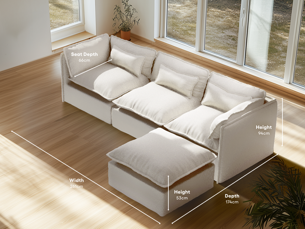 Lifely Modular Washable Sofa