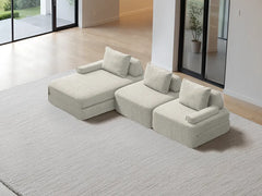 Chaise / 3-Seater Chaise 3m / Cream