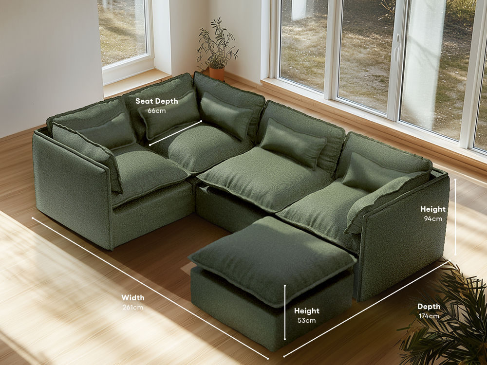 Lifely Modular Washable Sofa