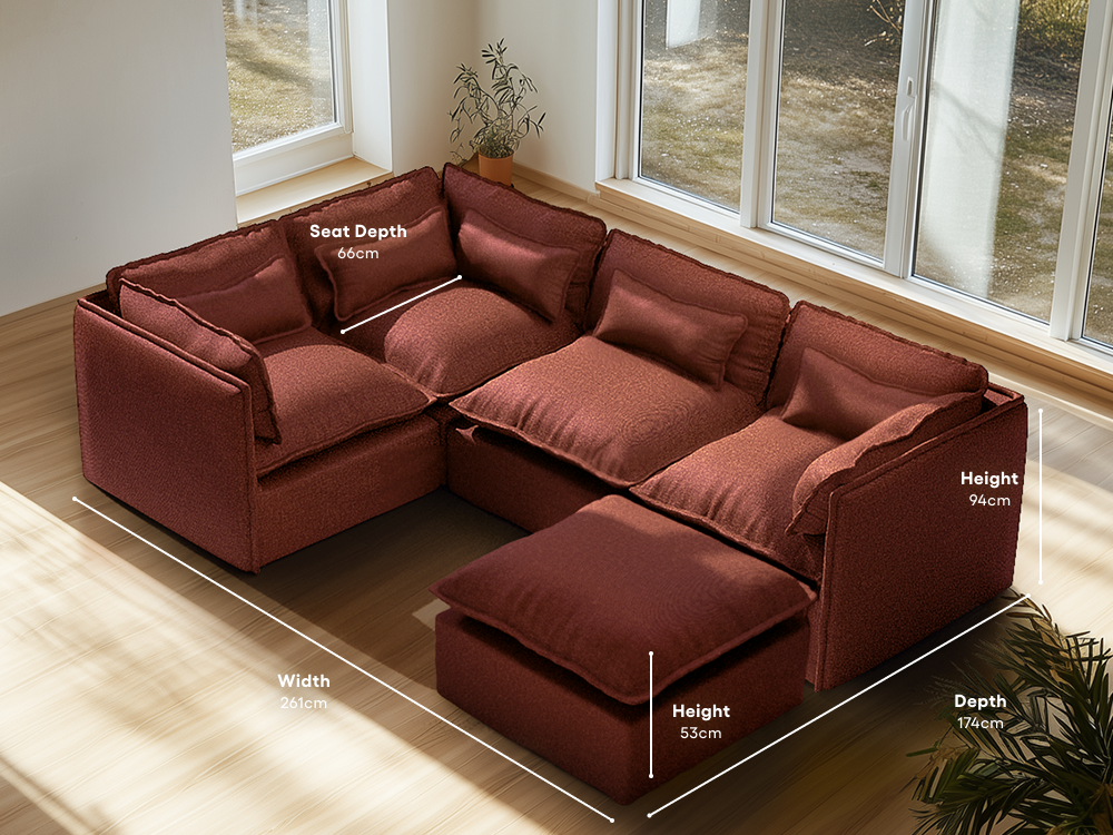 Lifely Modular Washable Sofa