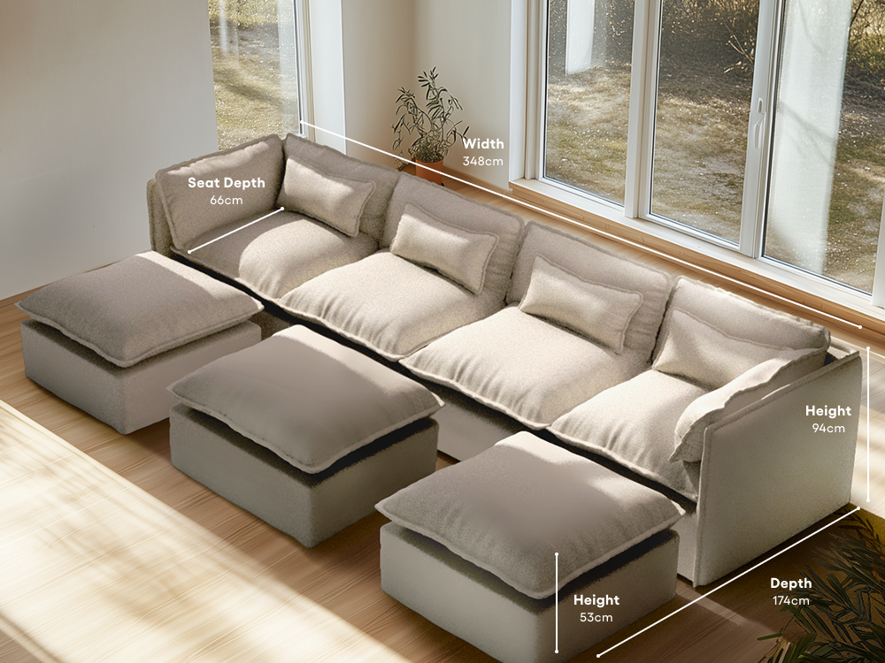Lifely Modular Washable Sofa