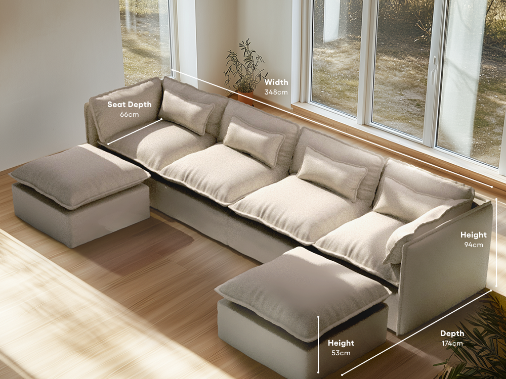 Lifely Modular Washable Sofa