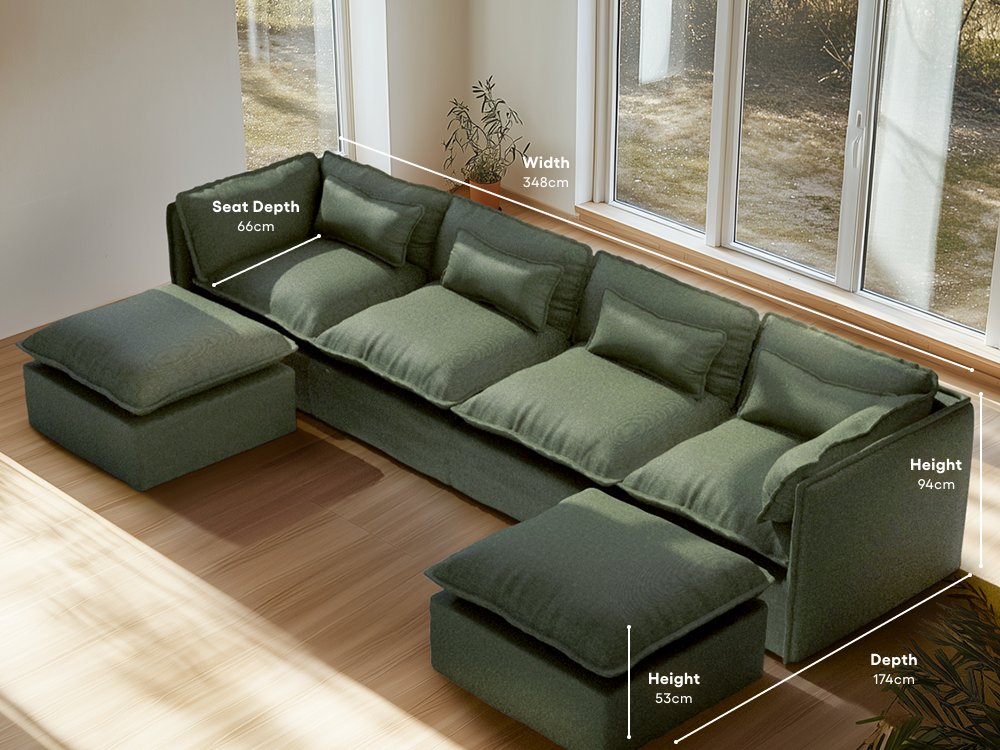 Lifely Modular Washable Sofa