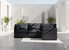 4 Seater / Corner / Charcoal