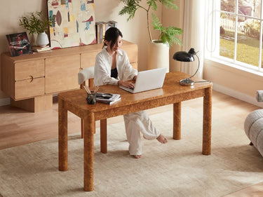 Cam Burlwood Office Desk