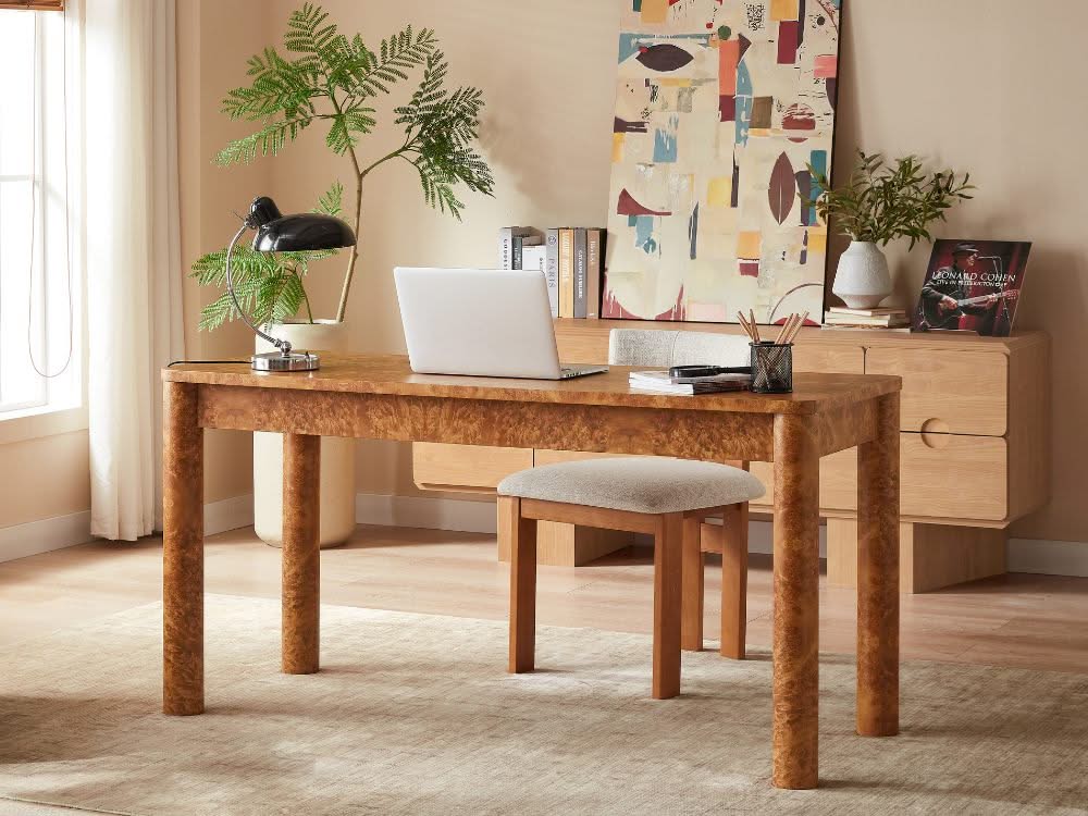 Cam Burlwood Office Desk