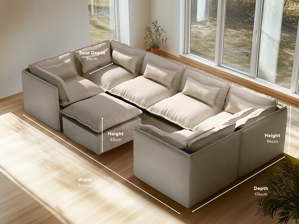 Lifely Modular Washable Sofa