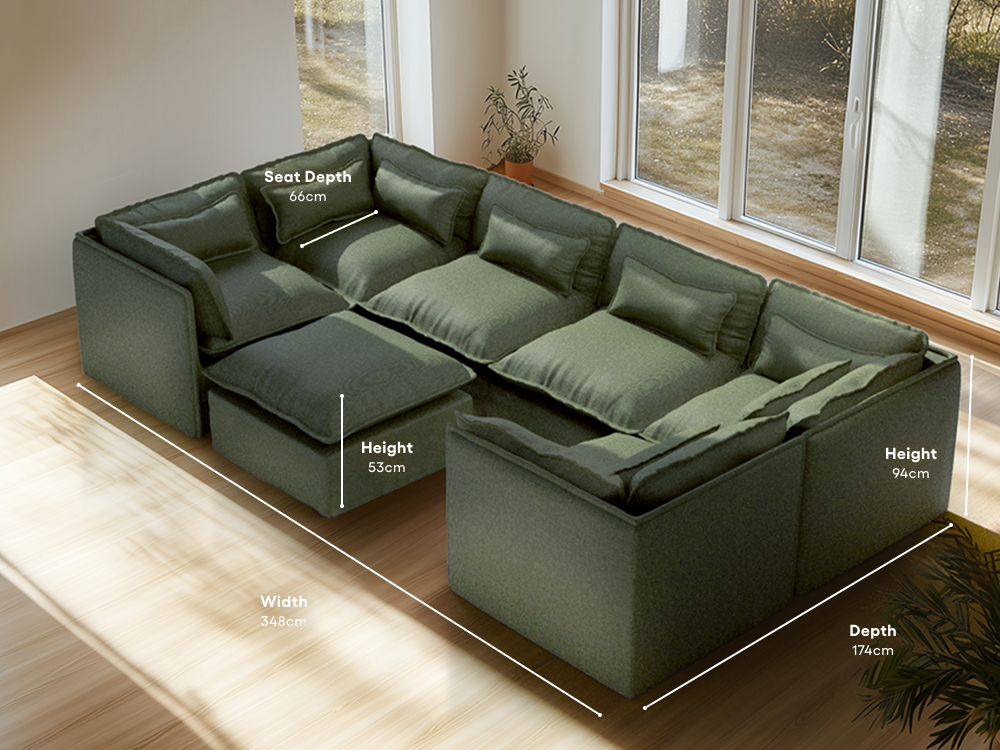 Lifely Modular Washable Sofa