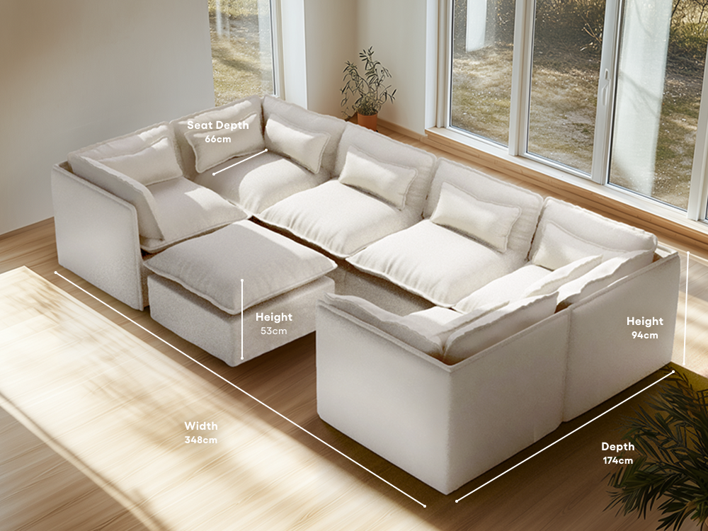 Lifely Modular Washable Sofa