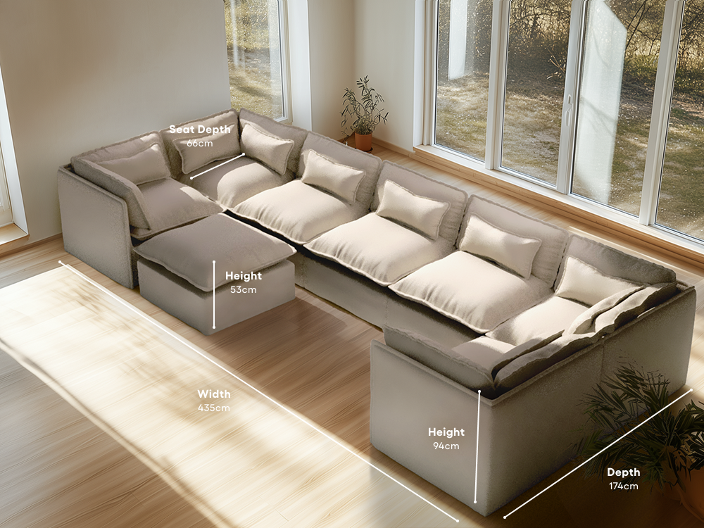 Lifely Modular Washable Sofa