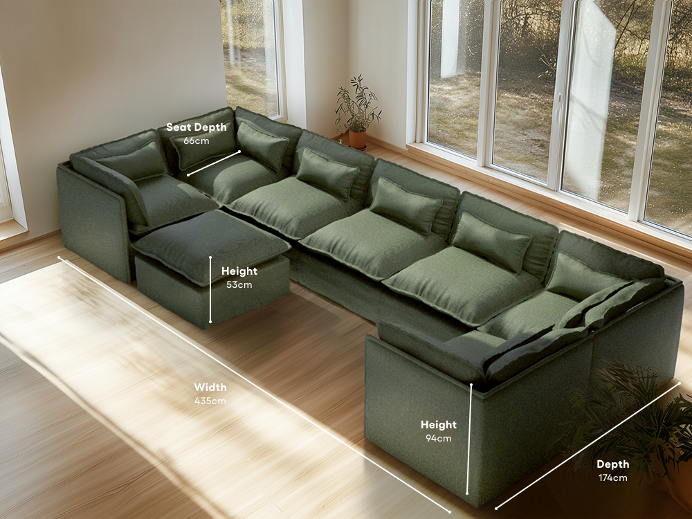 Lifely Modular Washable Sofa