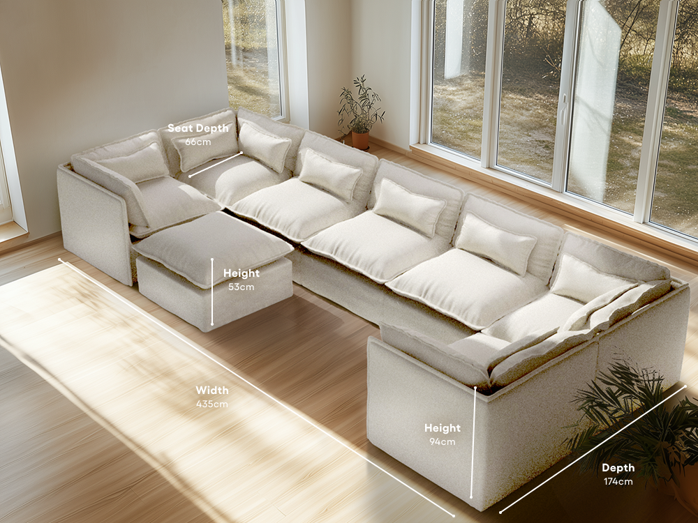 Lifely Modular Washable Sofa
