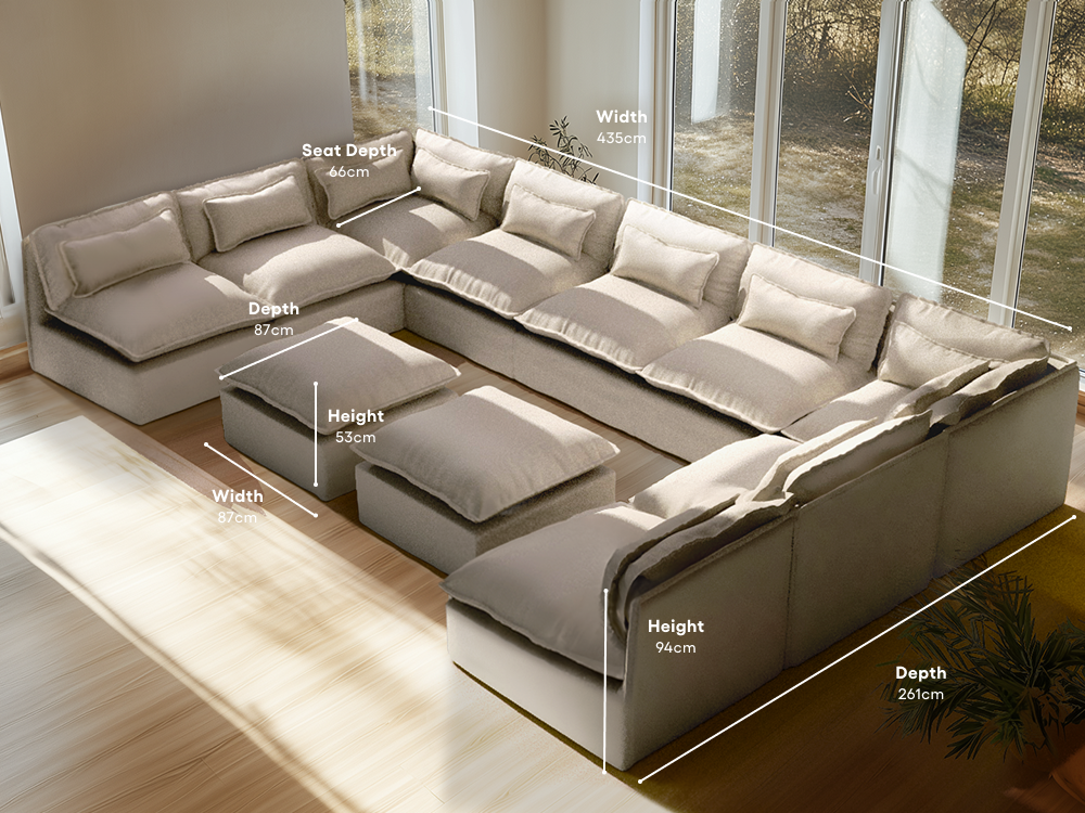 Lifely Modular Washable Sofa