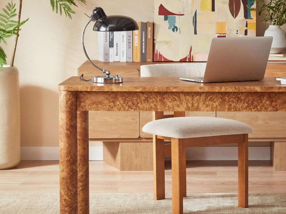 Cam Burlwood Office Desk