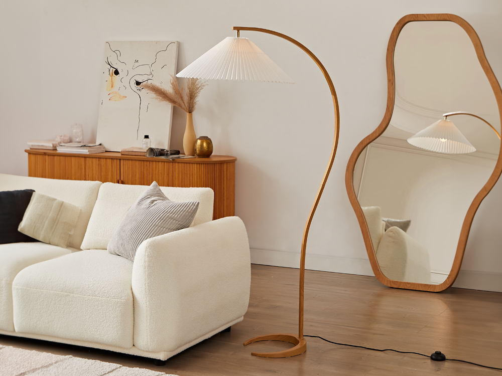 Achie Mid Century Floor Lamp