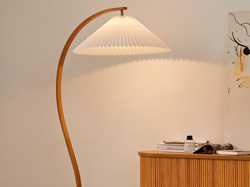 Achie Mid-Century Floor Lamp