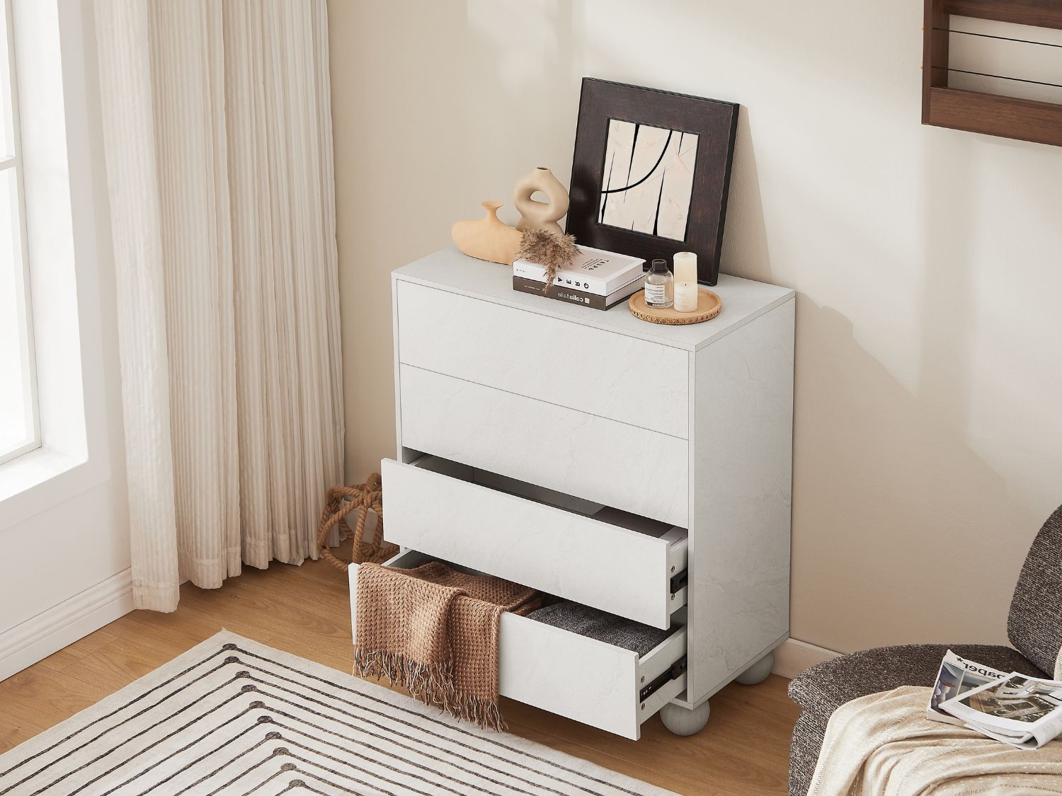 Ally 4 Chest of Drawers