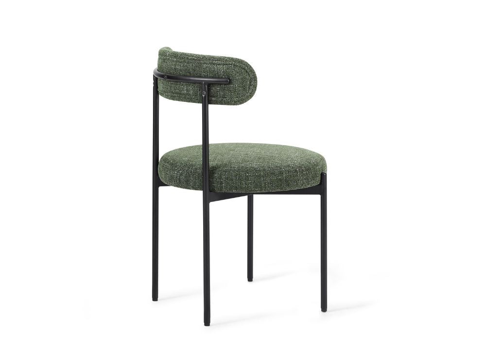 Amber Set of 2 Dining Chair - Green