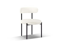 Amber Set of 2 Dining Chairs - White