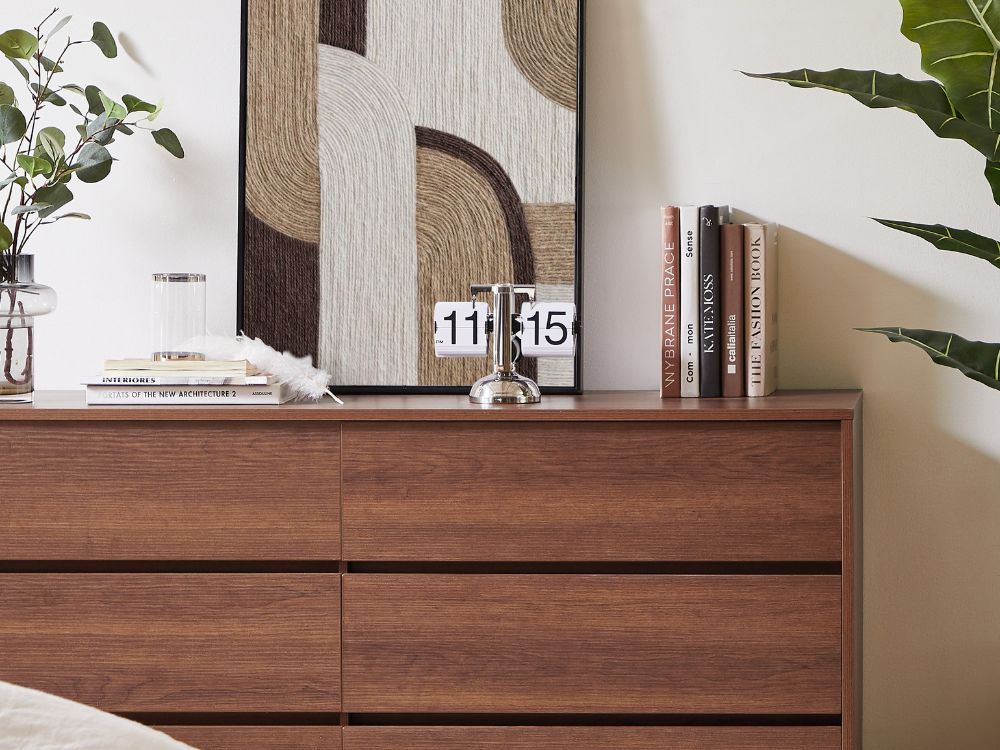 Ballico 6 Chest of Drawers - Walnut