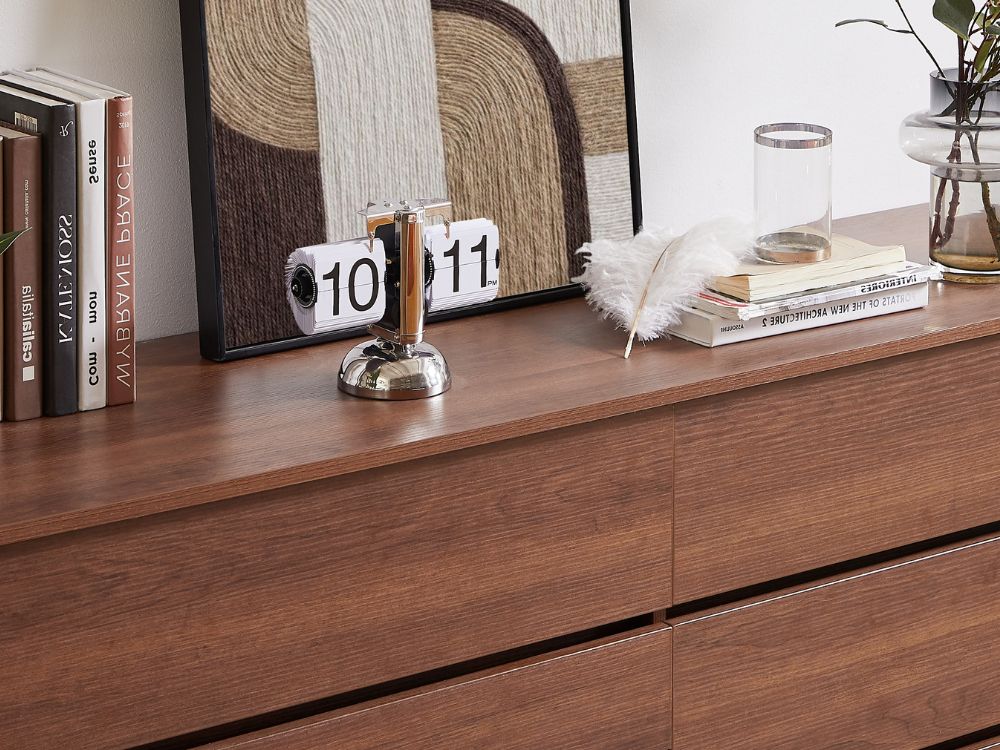 Ballico 6 Chest of Drawers - Walnut