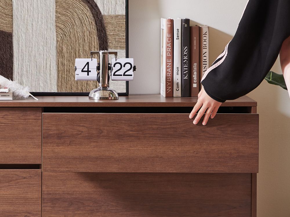 Ballico 6 Chest of Drawers - Walnut