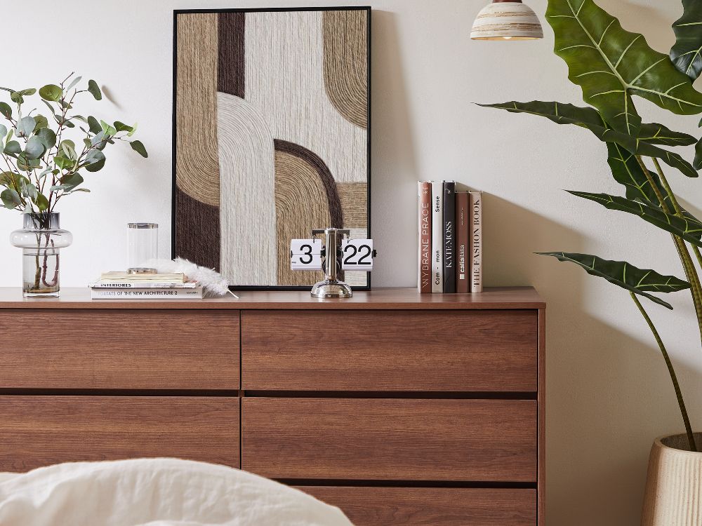 Ballico 6 Chest of Drawers - Walnut