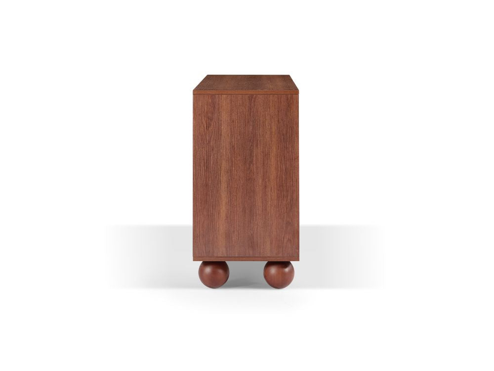 Ballico 6 Chest of Drawers - Walnut