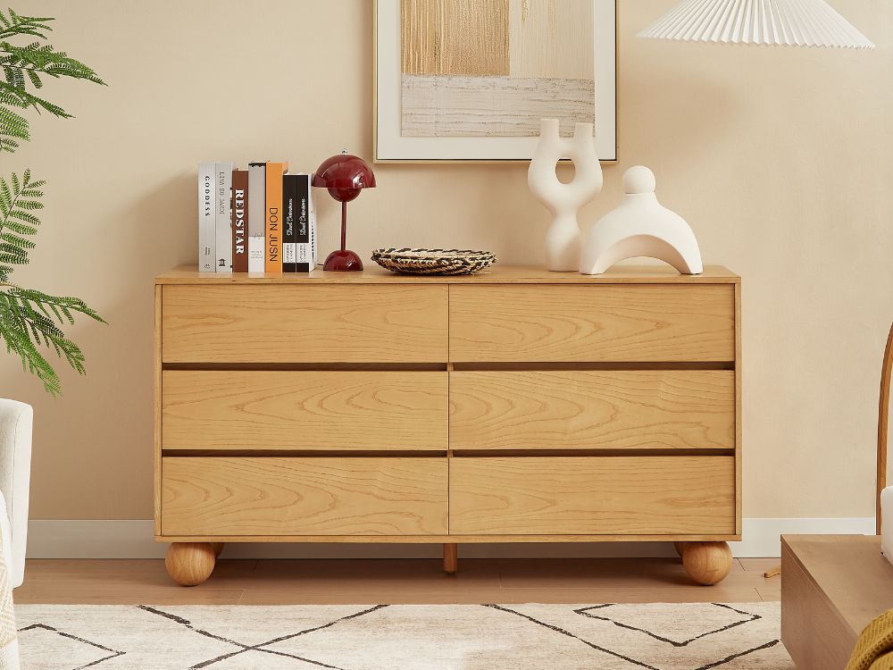 Ballico 6 Chest of Drawers - Oak